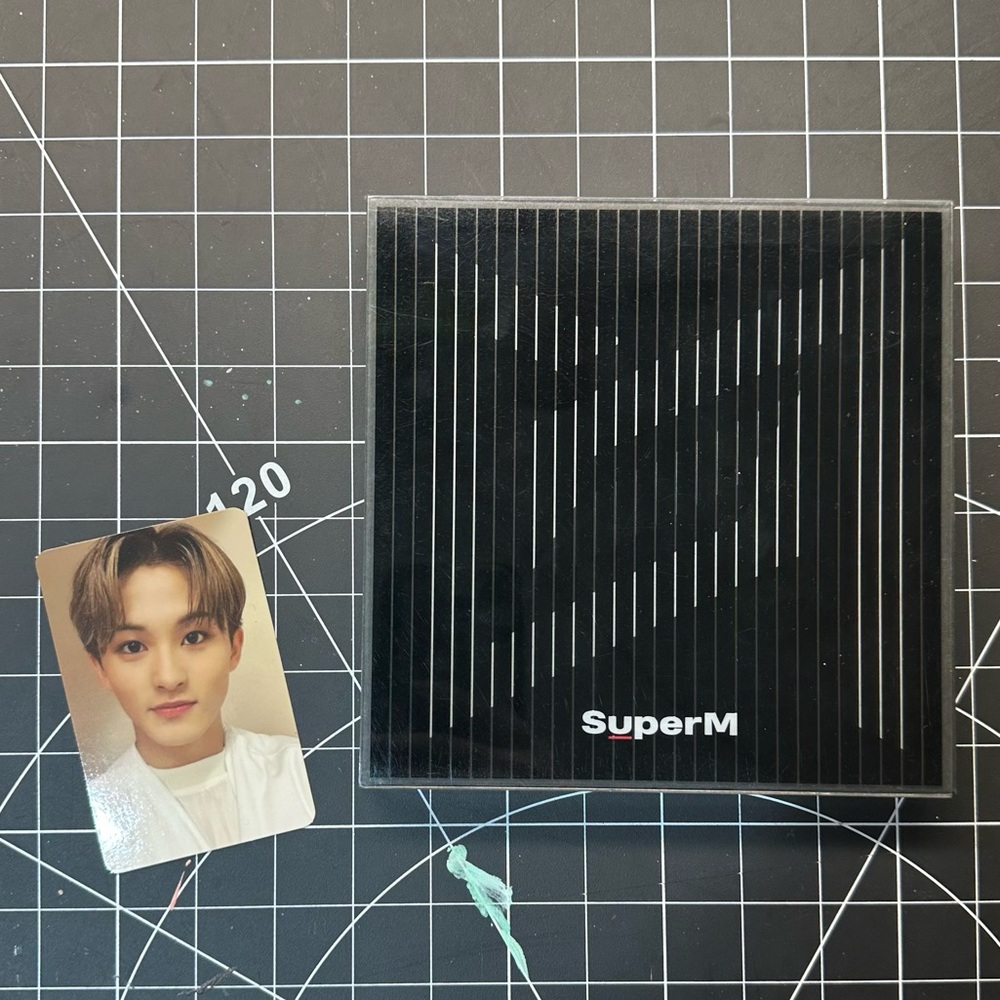SuperM The First Mini Album K-pop Photocard & Folded Poster included